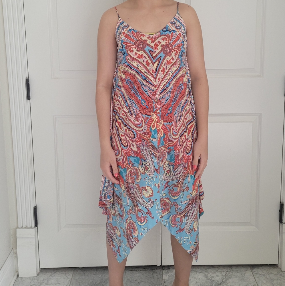 Paisley print Beach dress